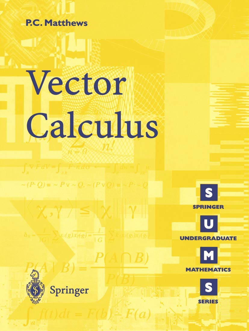 洋書 Mathematics Amazon | Vector Calculus (Springer Undergraduate Mathematics
